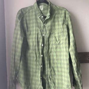 J crew mens lot of 3 button down shirts large